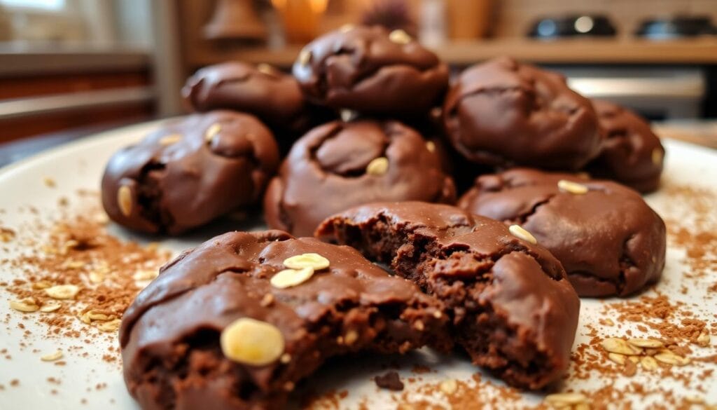 chocolate no bake cookies without peanut butter