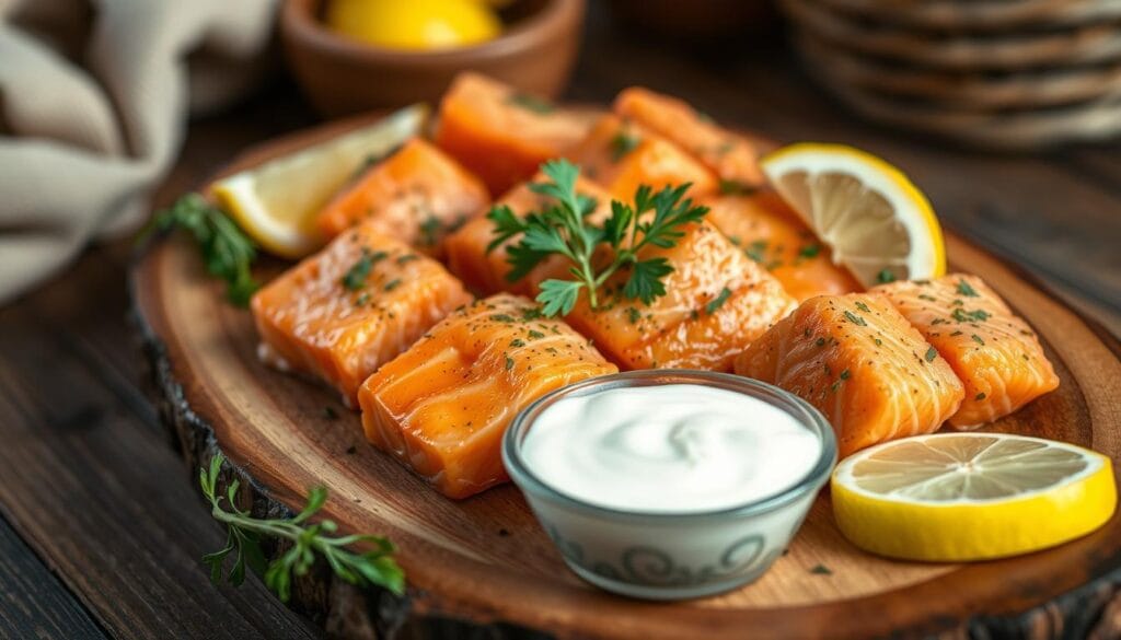 salmon bites recipe