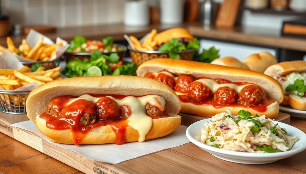 sides for meatball subs