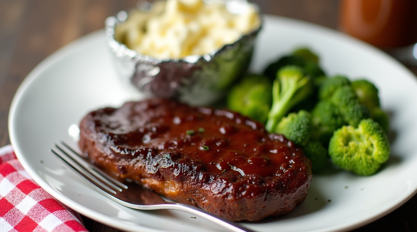 Juicy boneless beef ribs cooked to perfection, served on a plate with a glossy glaze and garnished with fresh herbs for an irresistible meal