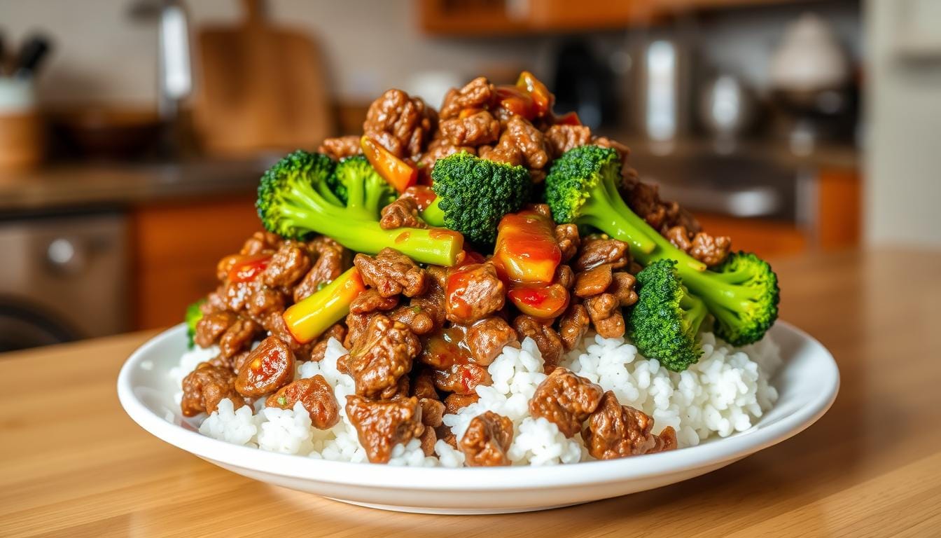 ground beef broccoli recipe